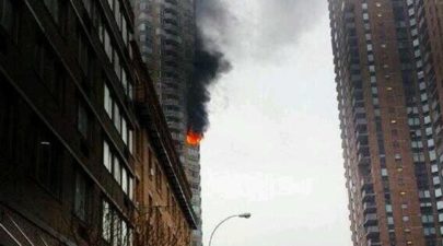 skyscraper fire