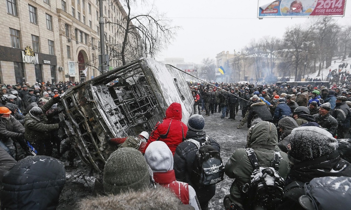 ukraine riots 2014