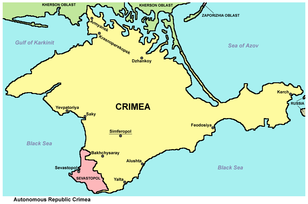 crimea map