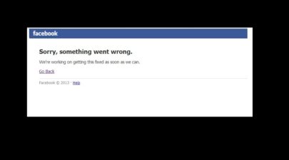 facebook down 0