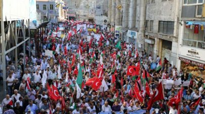 turkey israel protests