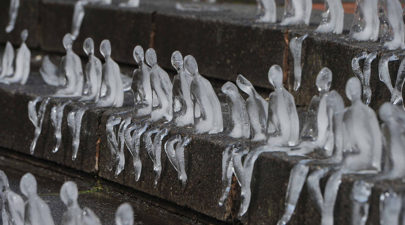 minimum monument ice sculptures first world war commemoration nele azevedo 1