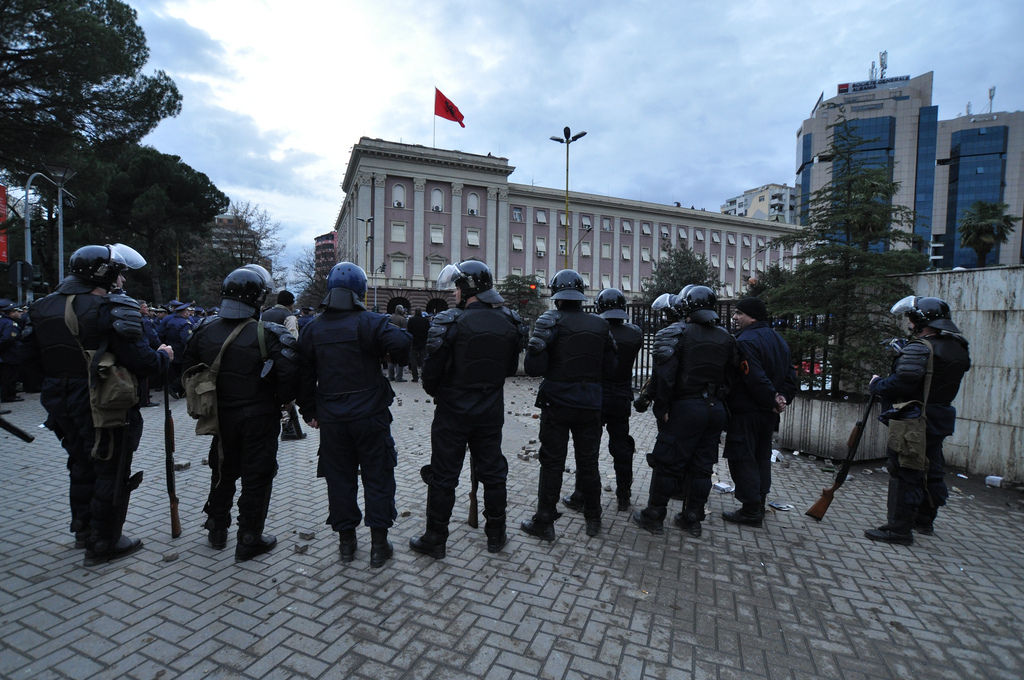 albanian police 21 janar