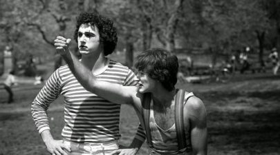 robin williams as a mime in central park 1974 1