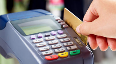 debit card machine