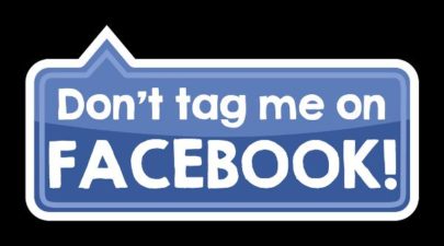 dont tag facebook