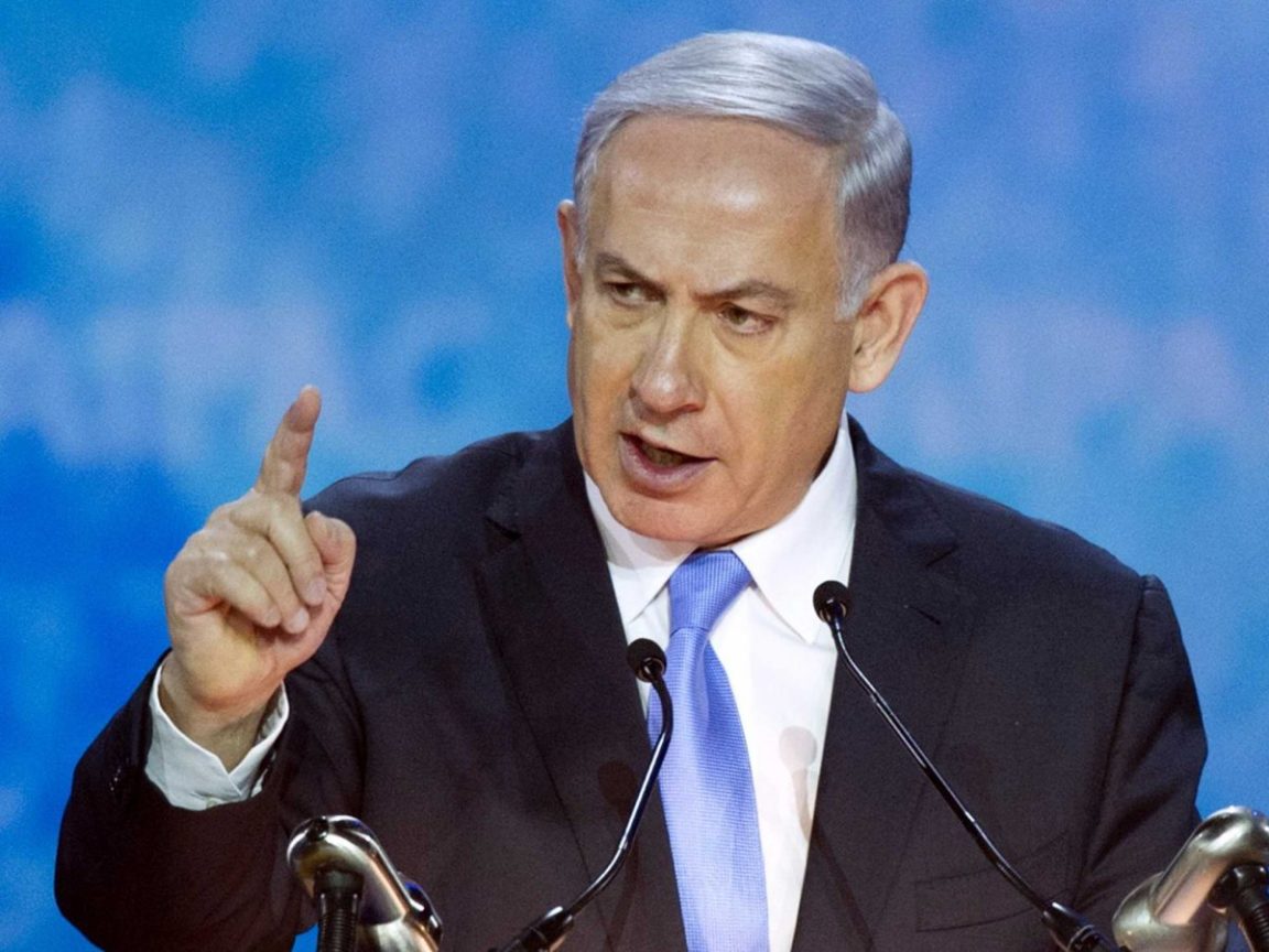netanyahu is admittedly a little less strapping and handsome these days