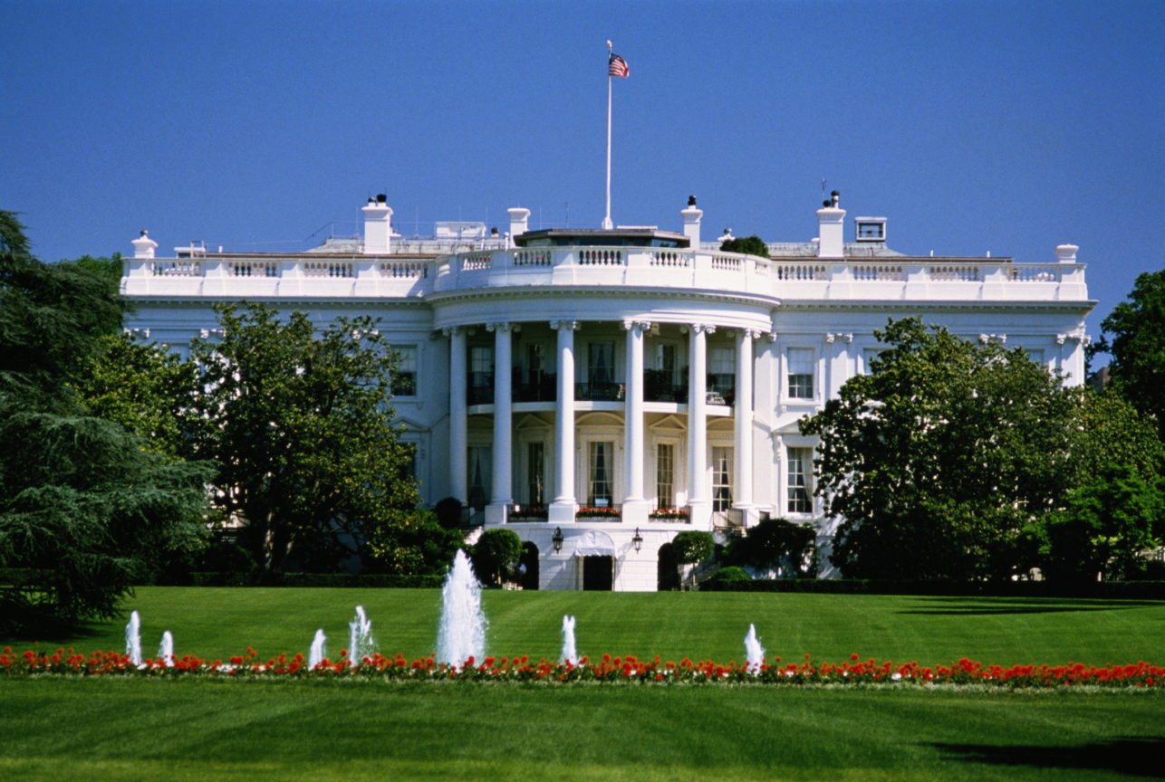 a white house