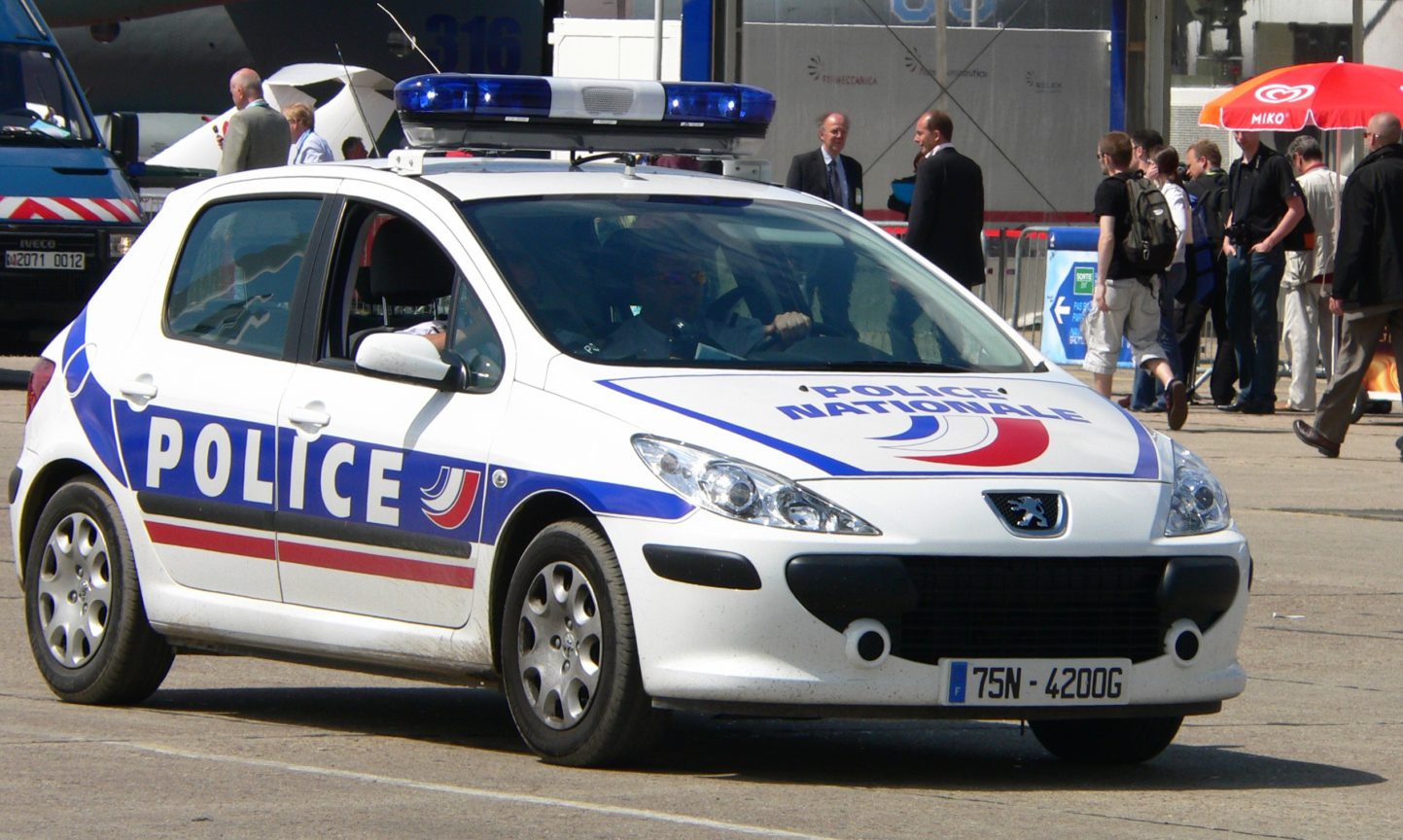 france police car