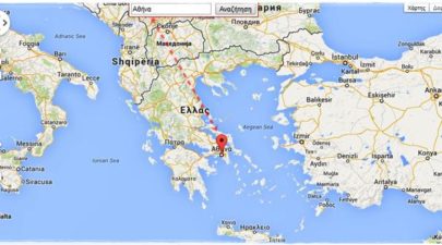 greece maps geocoding