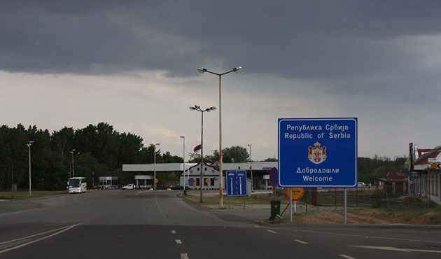 serbia border