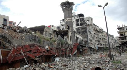 destruction of homs