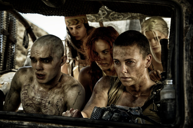 mad max fury road hoult theron 1
