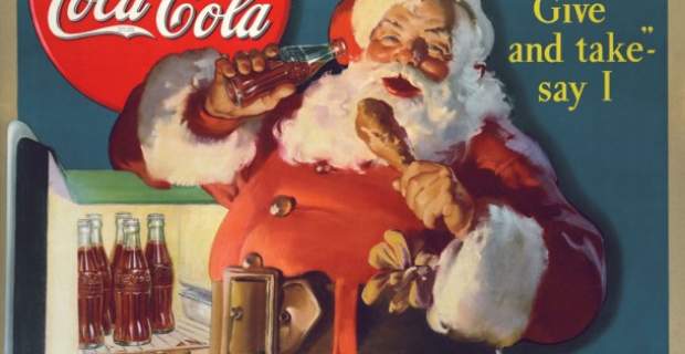 192964 coca cola santa claus raiding the refrigerator 1937 610x428 1