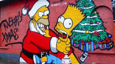 merry christmas by graffiti life brick lane london 0