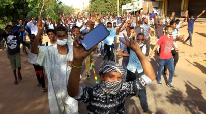 σουδάν διαδηλώσεις ίντερνετ