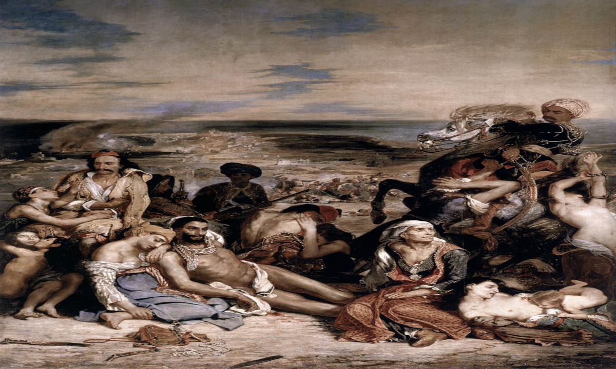 Eugene Delacroix Le Massacre de Scio