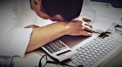 graphicstock accountant businessman working in office having a stress BOkxBD3vejl