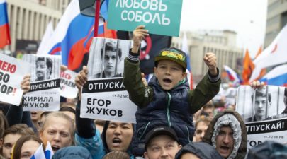 AP Russia Rallies