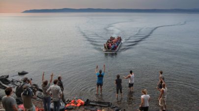 20151020 rasmussen greece lesbos syrian refugees 4000