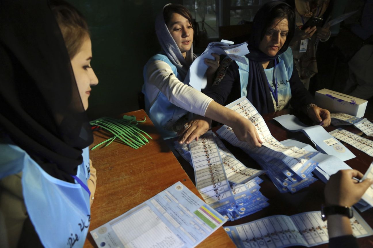 AP Afghanistan Elections Ekloges