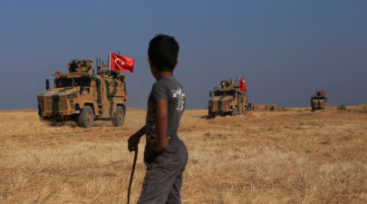turkish forces in syria 100419 AP