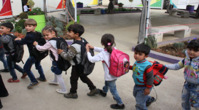 Students at Marj school