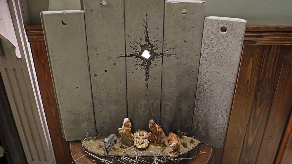 Banksy Scar of Bethlehem