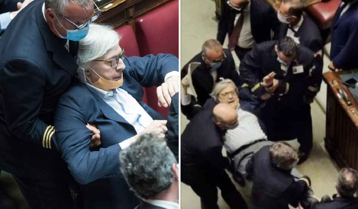 Vittorio Sgarbi espulso dalla Camera