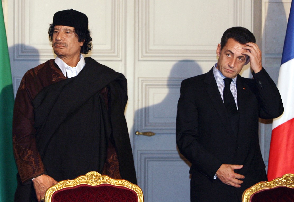 sarkozy Gaddafi