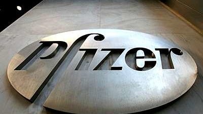 pfizer steel logo