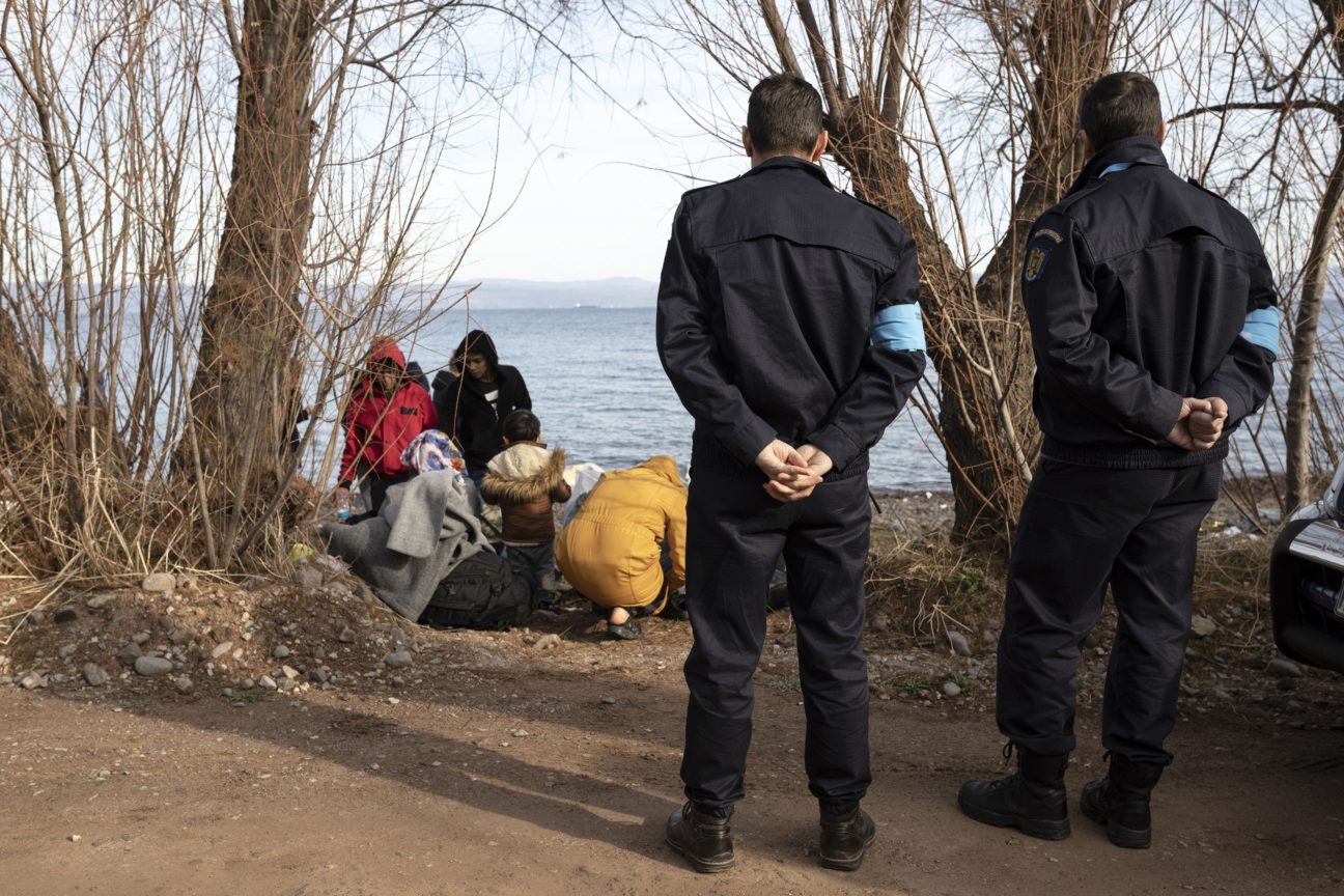 60708df510eb2d17130997fd Frontex with Afghan asylum seekers