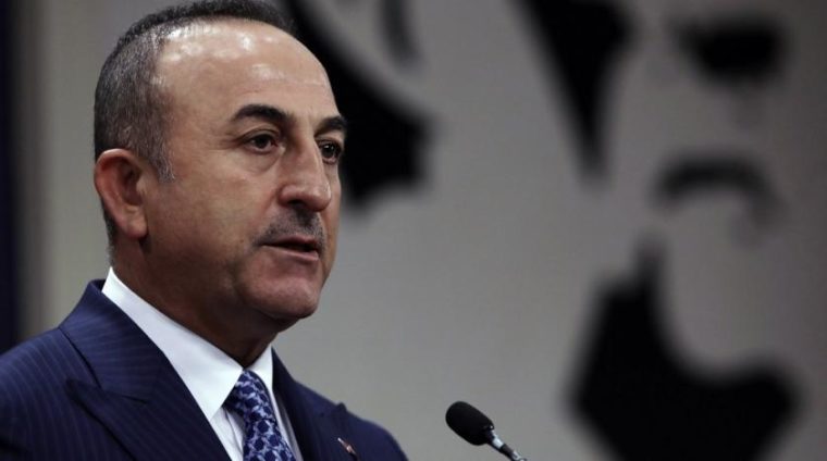 turkish foreign minister mevlut cavusoglu. ap