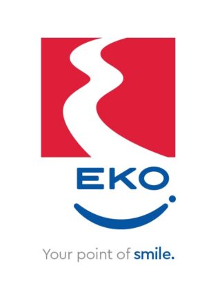 logo EKO smile tagline