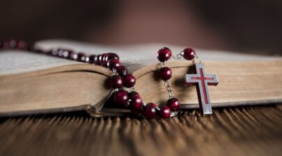 rosary beads stock getty