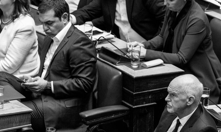 tsipras papandreou