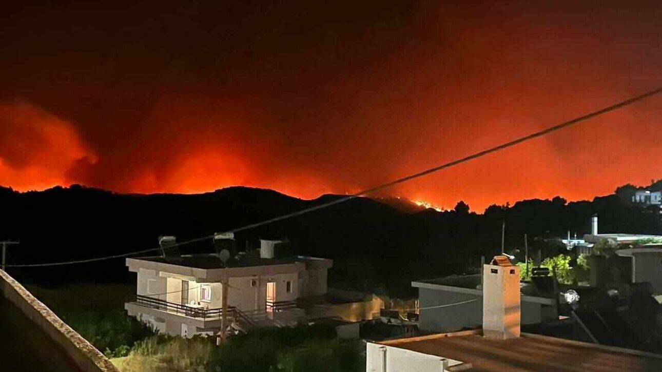 Ρόδος: Εκκενώνεται το χωριό Λάερμα Το Κουτί της Πανδώρας