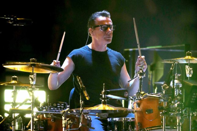Drummer Larry Mullen Jr of U