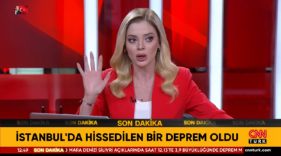 SON DAKIKA🚨 Istanbulda Siddetli Deprem CNN TURK Spikeri Meltem Bozbeyoglu Canli Yayinda Yakalandi 0 11 screenshot