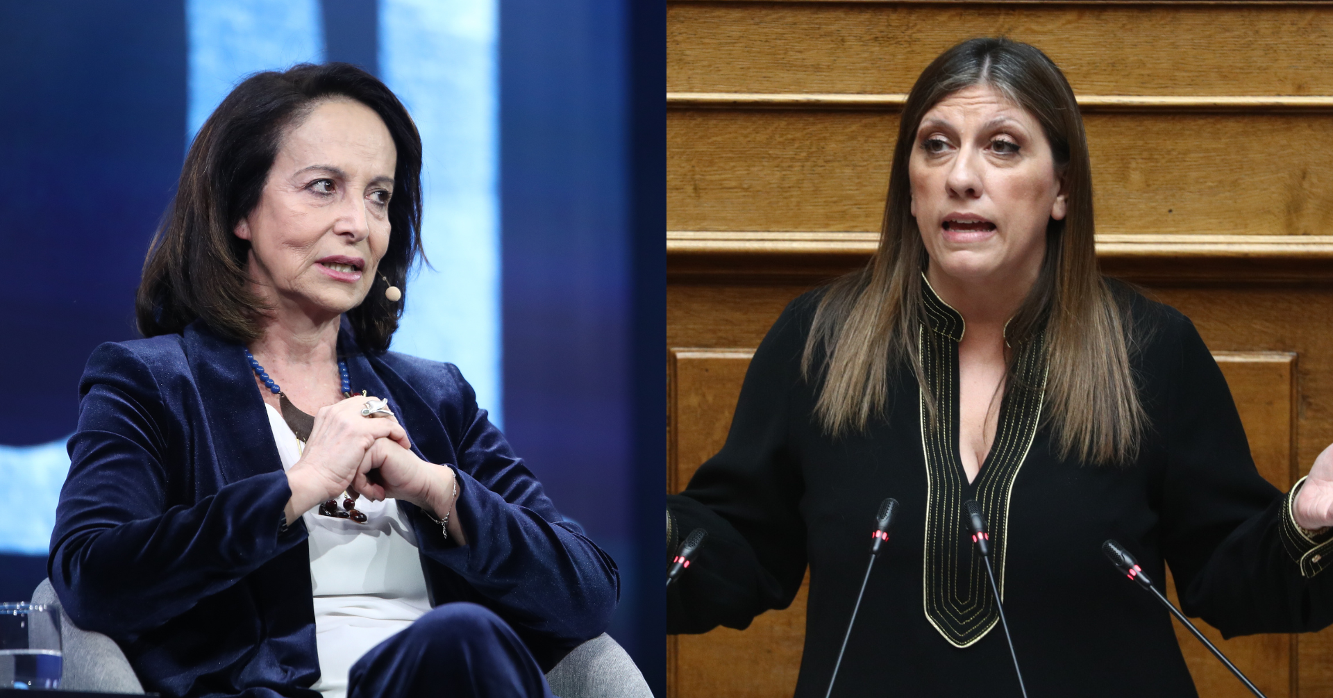 Επίθεση Διαμαντοπούλου σε Κωνσταντοπούλου: Όταν ο Βενιζέλος πάλευε για τη χώρα, εκείνη ανέβαινε στα κάγκελα της ΕΡΤ