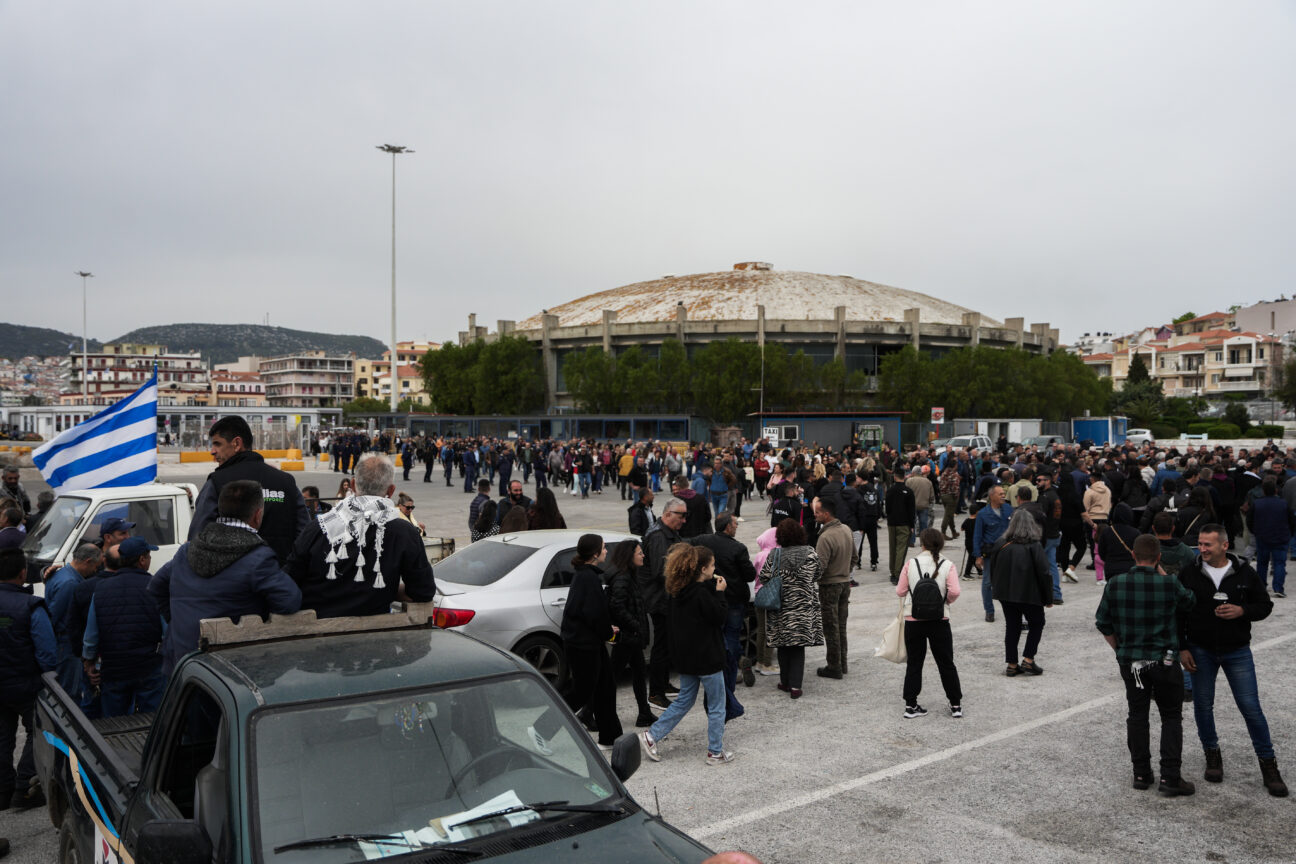 Μυτιλήνη: Συγκέντρωση κτηνοτρόφων για τον αφθώδη πυρετό – «Eίχαν το θράσος να παρουσιάσουν μια εικόνα ικανοποίησης, όταν το μόνο που εισπράττουμε είναι ψέματα και καθυστερήσεις»
