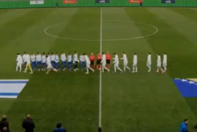 U21 euro: Παίκτες της Βοσνίας αρνήθηκαν χειραψία με Ισραηλινούς στα προκριματικά