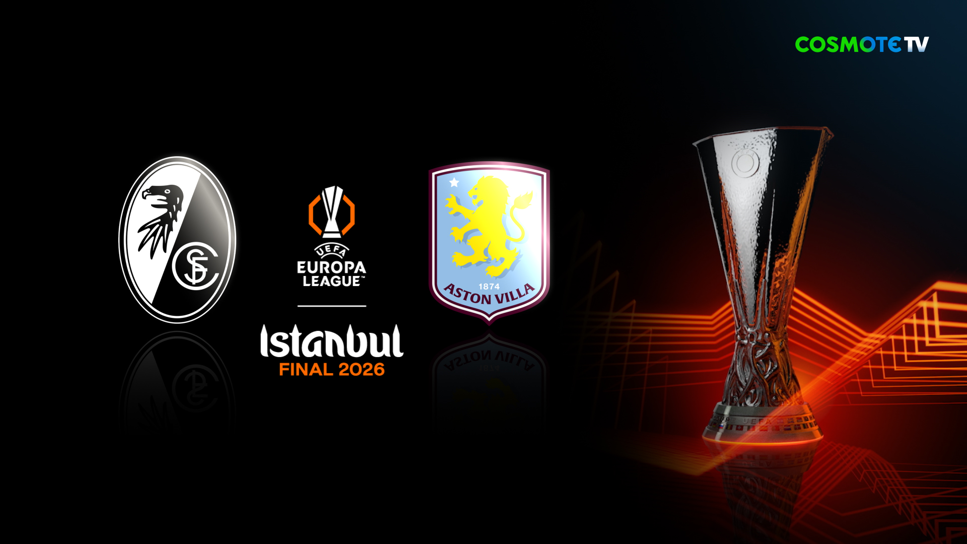 Ο τελικός του UEFA Europa League έρχεται στην COSMOTE TV