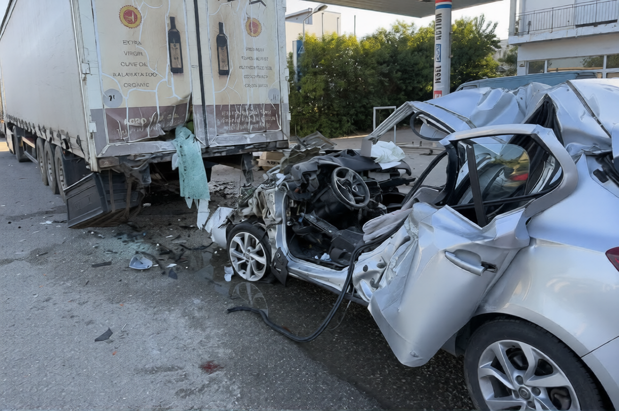 Ηλεία: Θρήνος για τον 29χρονο ΕΠΟΠ – Το αυτοκίνητο του  «καρφώθηκε» σε νταλίκα