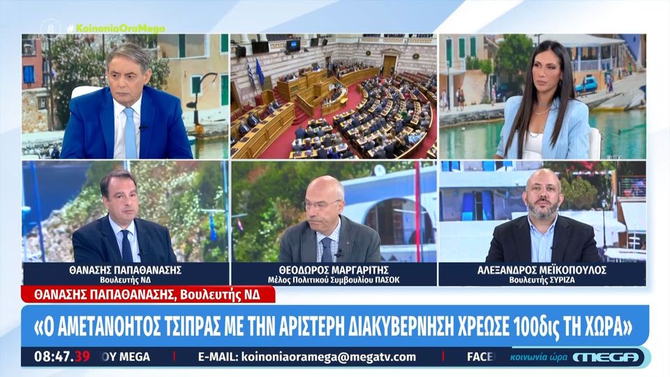 Χυδαία επίθεση Παπαθανάση: «Η αριστερή διακυβέρνηση απέδειξε την γύμνια της»