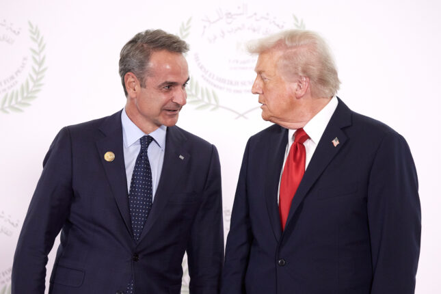 mitsotakis trump