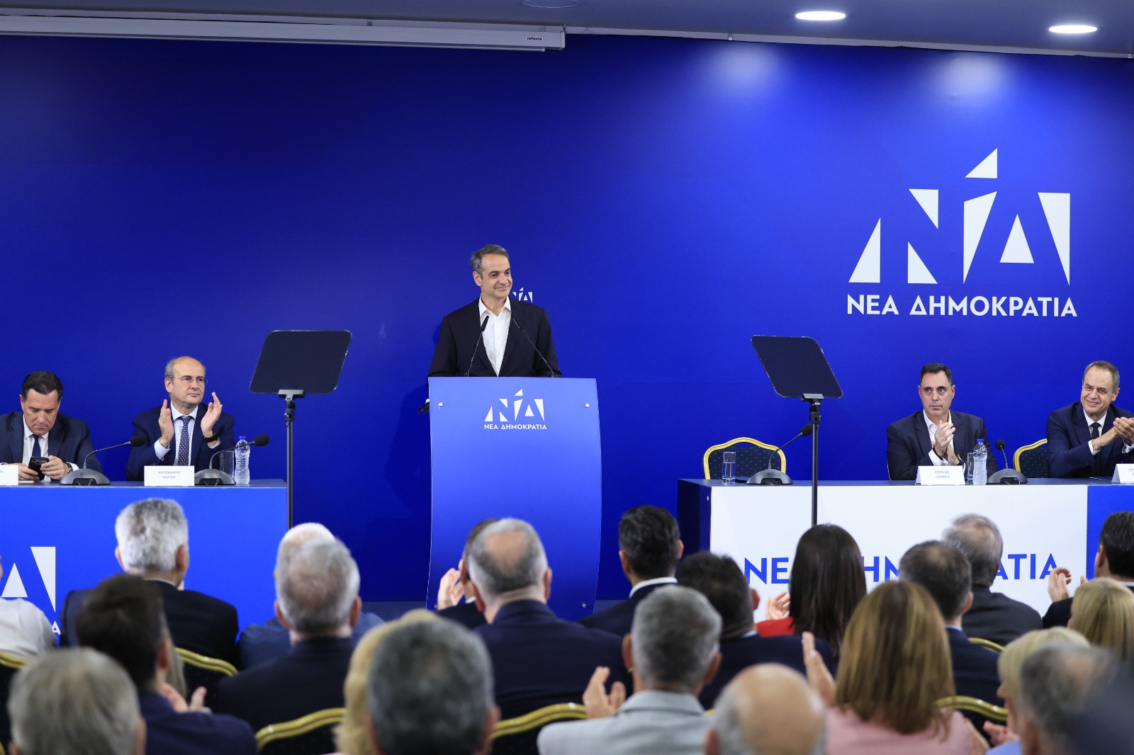 Μητσοτάκης: Live η ομιλία στην Πολιτική Επιτροπή της Νέας Δη