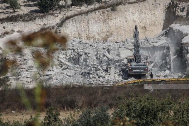 west bank demolition