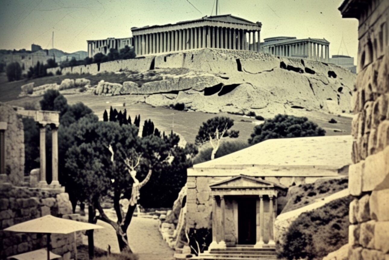 Φωτορεαλιστική απεικόνιση από το Βατραχονήσι μέσω ΑΙ Canva